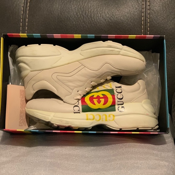 Gucci Rython sneakers 7 used - Picture 9 of 9